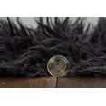 thumbnail image 2 of New Flokati 1400gr 5' x 8' Area Rug, Grey, 2 of 5