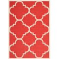 thumbnail image 3 of Safavieh Courtyard Red Indoor Outdoor Rug - 5'3" x 7'7", 3 of 5