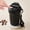 Black #2, variant on Portable Nylon Beach Tote Bag for Men and Women | Large 14X15 Inch Shoulder Handbag with Storage Pocket | Lightweight Travel, Shopping, Pool, and Vacation Bag | Brown