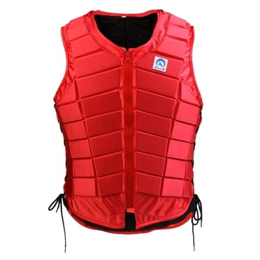 jinwen Gilet Équestre/gilet de Sécurité pour Équitation Protecteur Corporel pour Femmes P