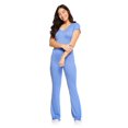 thumbnail image 2 of No Boundaries Women's Pointelle Tee 2-Piece Set, 2 of 6
