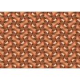 thumbnail image 1 of Ahgly Tapis Rectangulaire Orange Lavable en Machine, 5 Pieds x 8 Pieds, 1 of 7