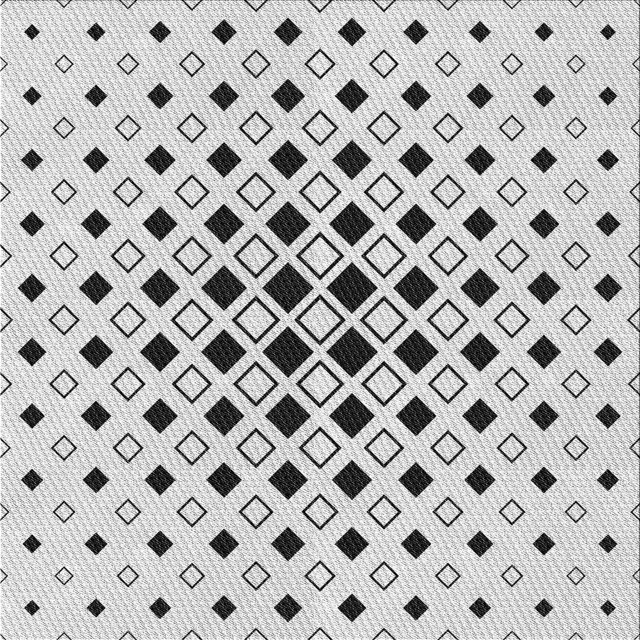 Ahgly Tapis d'Intérieur Lavable en Machine Carré Gris Transitionnel, 5 Pieds Carré
