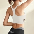 thumbnail image 3 of Yuyuzo Sports Bras for Women Wireless Full Coverage Colorblock Seamless Racerback Push up Workout Tank Tops, 3 of 3