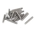 thumbnail image 1 of Unique Bargains M4 x 30mm 304 Stainless Steel Fully Male Threaded Rod Bars Silver Tone 20 Pcs, 1 of 1