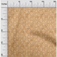 thumbnail image 1 of oneOone Polyester Lycra Pale Orange Fabric Floral & Texture Sewing Craft Projects Fabric Prints By Yard 56 Inch Wide, 1 of 4
