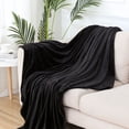 thumbnail image 1 of PEONAVET Cooling Blanket Flannel Fleece Microfiber Blanket Good Size Couch Bed Super Soft and Warm Solid Color, 1 of 8