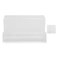 thumbnail image 2 of Support pour Disques, Présentoir en Acrylique pour Album avec Base Stable, Compatible avec LP de 7 Po à 12 Po, Déco Maison Style Vintage, 2 of 7