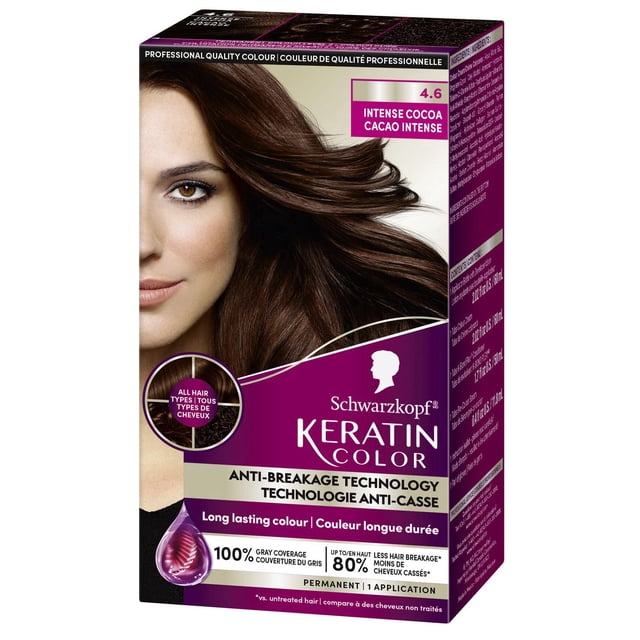 Schwarzkopf Keratin Color Permanent Hair Color Cream