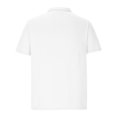 thumbnail image 4 of Chemises pour Hommes Couleur Unie Col Rabattu Haut Manches Courtes Haut/chemise, 4 of 5