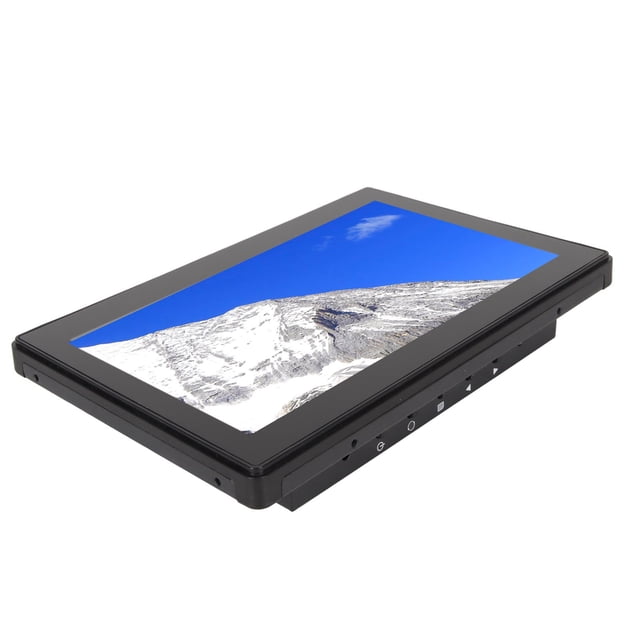 8 Inch Portable , 16:9 Heat Dissipation Wall Mounted IPS Touch Screen Display Panel, 1280x720 Waterproof Ultra Slim Gaming