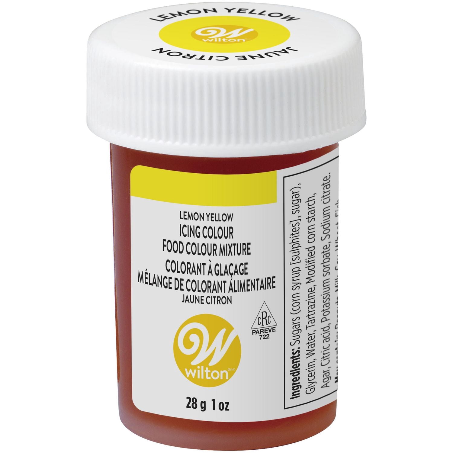 Wilton Lemon Yellow Icing Colour
