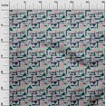 thumbnail image 2 of oneOone Cotton Poplin Fabric Triangle Geometric Fabric Prints By Yard 56 Inch Wide, 2 of 5