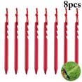 thumbnail image 1 of Bangcool Tent Stake Portable Aluminum Alloy Camping Stake Tent Peg with String, 1 of 10