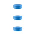 thumbnail image 4 of kurtrusly Wedding Birthday Party Cake Restaurant Reusable Washable Mousse Round Mould Kitchen Gadget Accessories Blue 8 Inch 3Set, 4 of 6