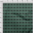 thumbnail image 2 of oneOone Coton Popeline Vert Tissu Ethnique Bloc Robe Tissu Tissu Imprimé par la Cour 56 Pouces de Large, 2 of 4