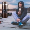 thumbnail image 4 of Vacuum Insulation Bottle, Portable Thermos Cup, Temperature Retention, Outdoor Commute, Durable Stainless Steel, Leak-Proof Lid, Built-In Cup, All-Day Hot and Cold Beverages, 4 of 5