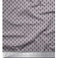 thumbnail image 1 of Soimoi Poly Georgette Fabric Dot & Paisley Small Printed Craft Fabric by The Yard 52 Inch Wide, 1 of 3