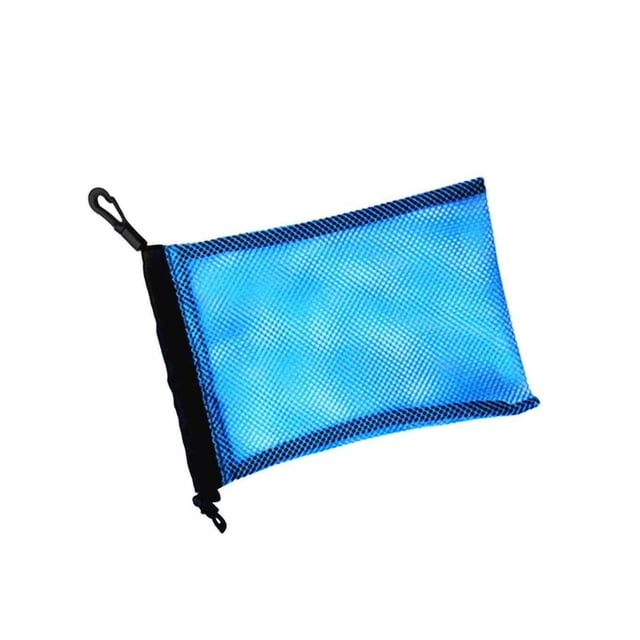 facefd Plongée Natation Cordon de Rangement Sac de Maille pour la Plongée Snorkeling Équipement Bleu