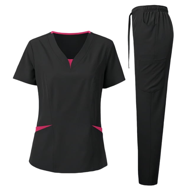 Sarraus pour Femmes - Ensemble de Tenue de Travail Confortable pour Médecins et Infirmières