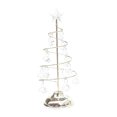 thumbnail image 1 of Amdohai Christmas Tree Lights Metal Spiral Xmas Tree Lamp Desktop Tree Light with Crystal Pendant Decorative Table Lamp Mini Christmas Tree Decoration, 1 of 7