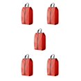 thumbnail image 1 of Becaristey Pochettes à Chaussures Adaptées au Voyage Solution de Rangement de Chaussures Pratique et Polyvalente Rouge m 5Ensemble, 1 of 6