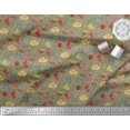 thumbnail image 3 of Soimoi Rayon Fabric Mix Fruits Fabric Prints by Yard 56 Inch Wide, 3 of 3