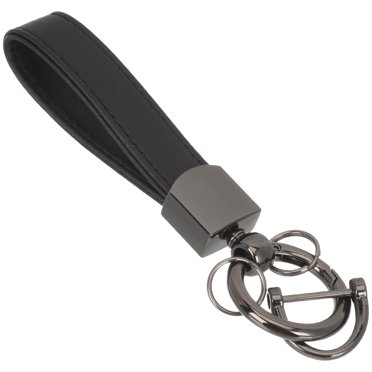 Shisuyan Key Chain Pendant Leather 1Pcs 5.3x1.4in