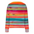 thumbnail image 5 of MeetoTime Women's 2024 Fall Knit Cardigans Open Front Long Sleeve V Neck Button Loose Cardigan Sweaters, 5 of 5