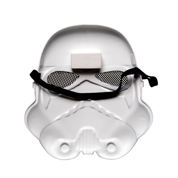 STAR WARS Stormtrooper Mask - 3D Plastic Mask with Eye Holes and