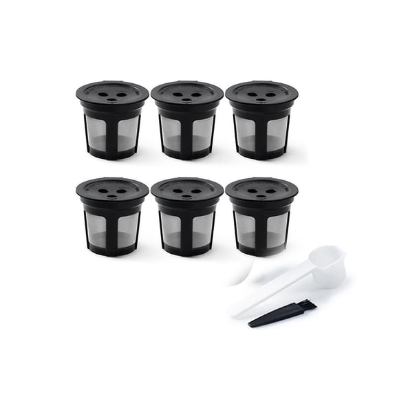 Reusable K Cups For Ninja Dual Brew Coffee Maker, Reusable K Pod With Clean Brush, Permanent K Cups