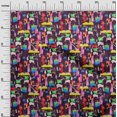 thumbnail image 3 of oneOone Cotton Cambric Purple Fabric Abstracts Fabric For Sewing Printed Craft Fabric By The Yard 56 Inch Wide, 3 of 5