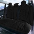 thumbnail image 2 of FH Group Neoprene Waterproof Custom Fit Car Seat Covers for 2017-2024 Tesla Model 3, Black, 2 of 5