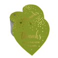 thumbnail image 1 of Inkdotpot Gold Foil Paper Hang Tags Thanks From The New Wedding Favor Tags 100 Pieces, 1 of 6