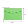 thumbnail image 2 of Unique Bargains Porte-Cartes de Rangement pour Petits Articles Vierges Mini Enveloppes, Vert, 100 Unités, 2 of 6