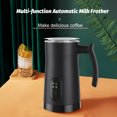 thumbnail image 2 of Riwcyla Electric Milk Frother Stainless Steel 4 in 1 Hot/Cold Foam Maker Silent Operation 400W Non,Stick Interior 11.84oz/350ml Automatic Milk Frother and Steamer for Coffee Hot Milk, 2 of 6