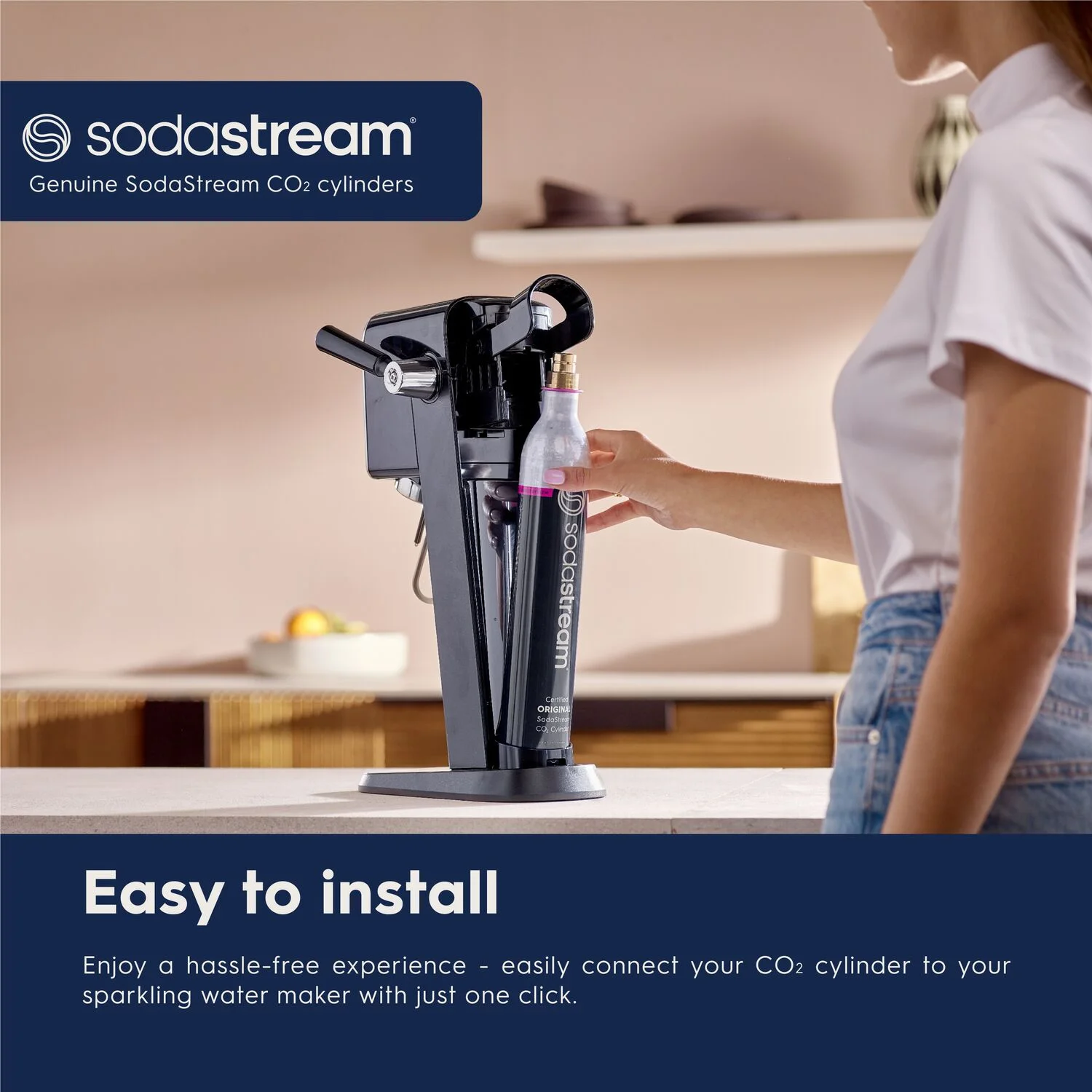 Cylindre de Gaz Carbonique de 60 L de SodaStream, paq. 2