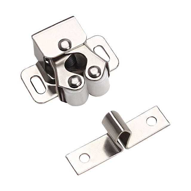 Clothes Cabinet Door Beads Double-wheel Spring Buckle Old-fashioned Door Buckle Lock Cabinet Button