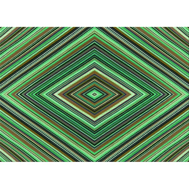 Ahgly Tapis Rectangulaire Lavable en Machine Intérieur Transitionnel Vert Lime, 3 Pieds x 5 Pieds