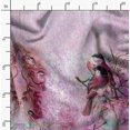 thumbnail image 2 of Soimoi Viscose Chiffon Fabric Sparrow Panel Printed Craft Fabric by The Yard 42 Inch Wide, 2 of 6