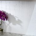 thumbnail image 4 of Fasade Rain Decorative Vinyl Backsplash Kit Matte White 15 sq ft, 4 of 6