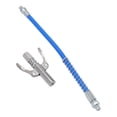 thumbnail image 3 of Grease Tool Coupler, 30.5cm Hose Male Thread G1/8  High Pressure Oil Nozzle With Double Locking Clamp, 3 of 8