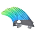 thumbnail image 2 of Surfboard Tail Fin, 2PCS Side Fin+1PCS Middle Fin Fiberglass Surfboard Fin, Sturdy And Durable For Surfboard Paddle Board Seabeach Vacation Hollow Wave, 2 of 8