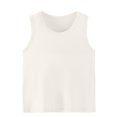 thumbnail image 1 of SROBPTY T-Shirts Garçons Filles, T-Shirt de Base pour Enfants Uni à Col Rond d'Été Décontracté Confortable et Respirant Beige 14 Ans, 1 of 5