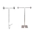 thumbnail image 1 of Adjustable Sign Stand with 2Pcs Stainless Steel T-Shaped Display Stand for Outdoor Signs 11.8X5.3X5.3in, 1 of 1