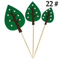 thumbnail image 2 of Coxeer Cake Topper Set Felt Plant Cute Cake Pick Cupcake Decoration Stick for Birthday, 2 of 10