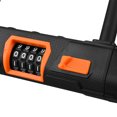 thumbnail image 3 of U Lock -theft Bike Password Lock Heavy Duty Combination U Lock Bike Lock Bike Safety Tool Black, 3 of 7