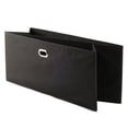 thumbnail image 2 of Torino 3-PC Set Folding Bookcase w/ Fabric Basket, 2 of 9