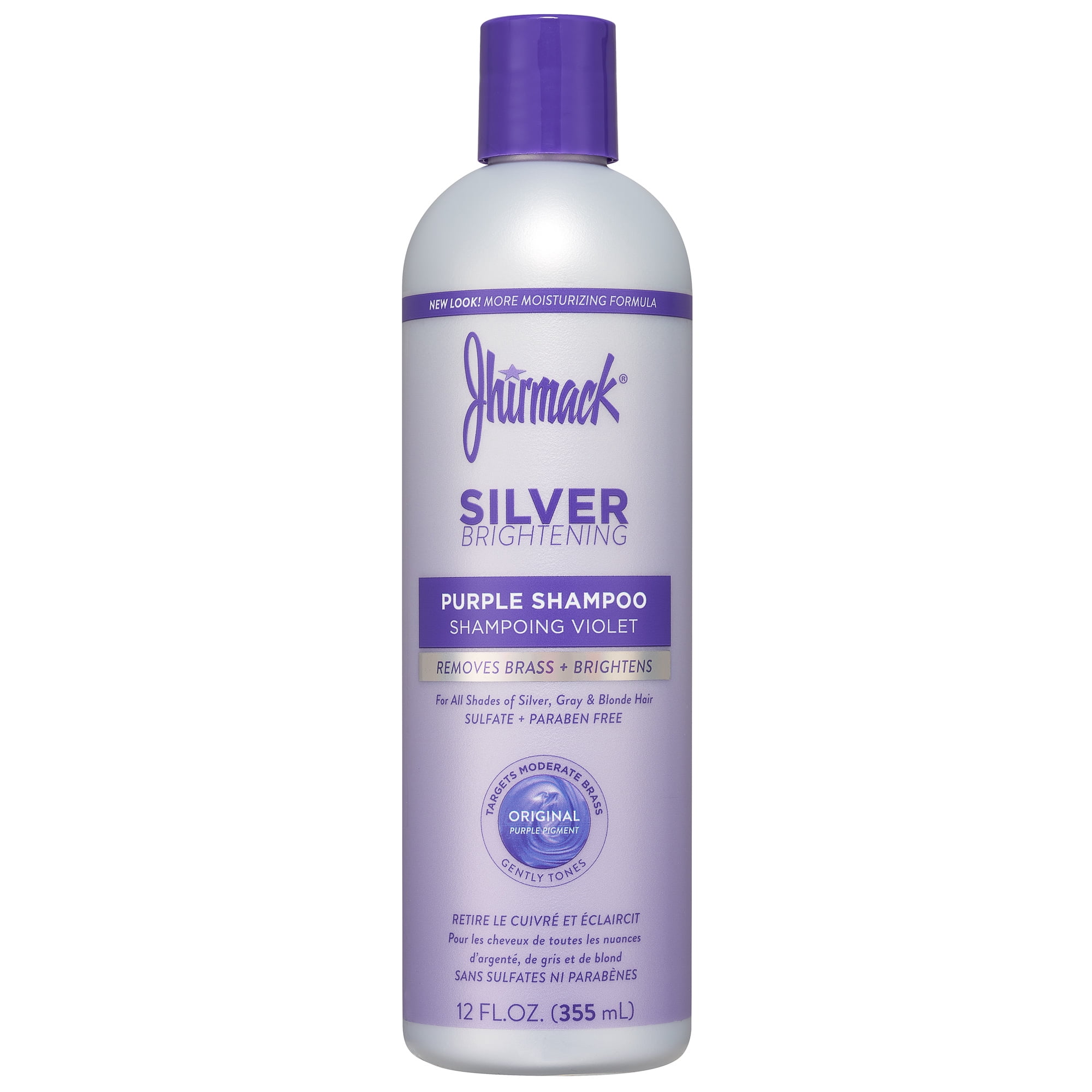 Jhirmack Silver, Silver Brightening Purple Toning Shampoo