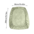 thumbnail image 2 of Deep Pocket Fitted Bed Sheet Set Soft Breathable Fabric for Mattress Warm Comfortable Elastic Corner, 2 of 7